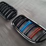 BMW 3 Series E90 E91 Lci M Colors Kidney Grilles Brand New Image 6