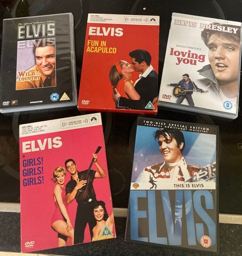 Elvis Presley DVD Movie Bundle (5 Classic Films & Special Editions)
