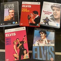 Elvis Presley DVD Movie Bundle (5 Classic Films & Special Editions)