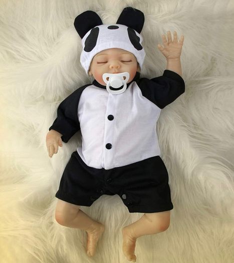 20 Inch 50cm Reborn Baby Dolls Boy Vinyl Soft Silicone Girl Toys Real Life Sleeping Baby Dolls Newborn Baby Boy Doll Reborn Baby Toddler Best Xmas Gifts for Children (FREE POSTAGE)