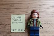 lego jw088 maisie lockwood, set 76943