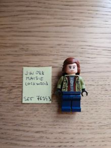 lego jw088 maisie lockwood, set 76943