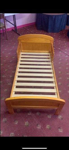 Handmade press & TV unit / small child's bed