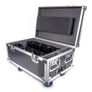 Q-Led Lighting Q4IP+ Uplights with Charging Flightcase (Case Of 8) Image 2
