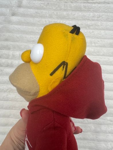 The Simpsons Homer Visit Springfield Plush Matt Groening 2006 approx. 33 cm. Used Please see photos