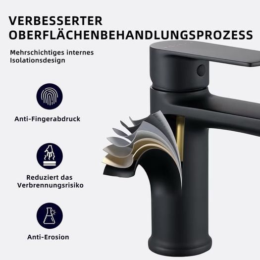 Brand New Basin Mixer Tap Single Lever Mixer Tap for Bathroom