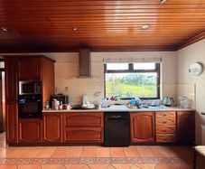 Solid Mahogany kitchen  and appliances