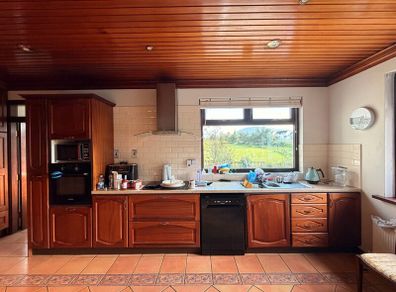 Solid Mahogany kitchen  and appliances