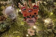 personalised christmas ornament