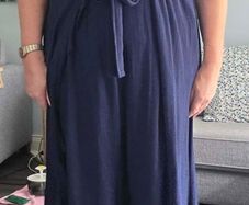 TOGETHER Navy Jumpsuit Size 22