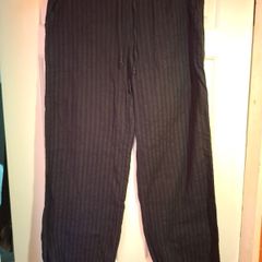 Divided cotton trousers
