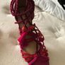 Arezzo Pink suede Shoes Image 3