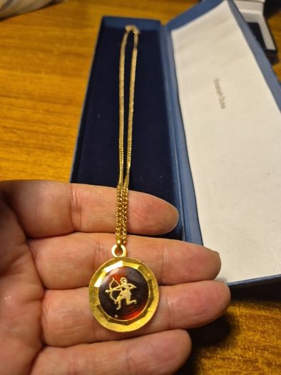 Vintage Saggitarius Zodiac Necklace