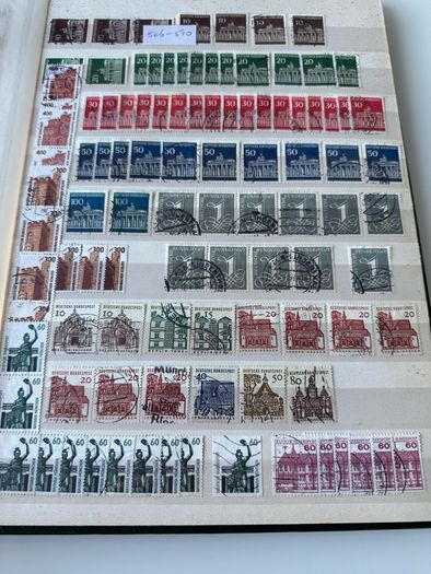 GERMANY collection in stamp album