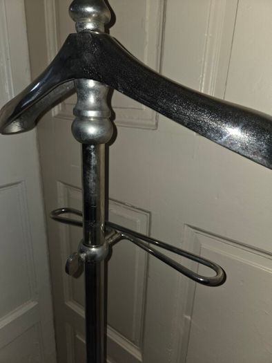 Vintage Chrome Valet Stand