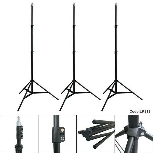 New Super High Quality Zenith 8 Series 7ft Professional Alumium Tripod Black