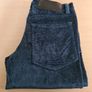 Womens CHEAP MONDAY Tight Velvet Steel blue skinny stretchy trousers jeans  Size W 26 L 32 A1 Image 5