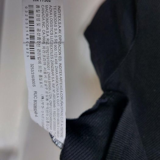 Zara ruched top