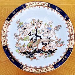 antique serving bowl