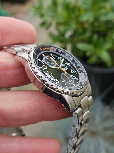Watch Seiko Chronograph.