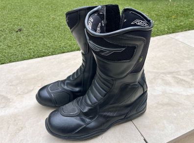 RST Waterproof Motorcycle Leather Boots Sz 43 (UK 9)