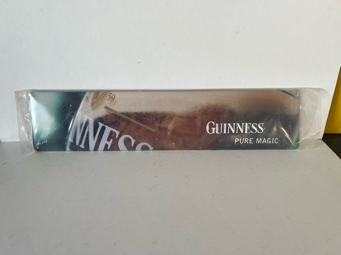 Guinness metal wall sign (nos)