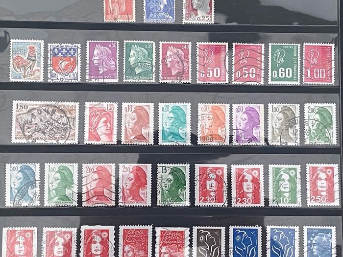 French stamp lot