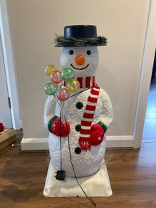 Large Snowman decoration