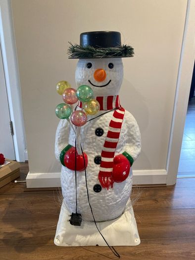 Large Snowman decoration
