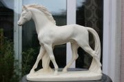 Vintage Greek Alabaster Statue Sculpture Art Figure 10 Inch x 9 Inch Tall Made in Greece