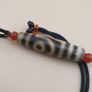 Vintage Himalayan Tibetan 2 Eyes Agate Dzi Bead Amulet Image 5