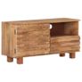 TV Cabinet 90x30x45 cm Solid Mango Wood Image 9