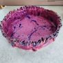 Handmade Pottery bowl made by SUE PARKER AND STAMPED Image 8