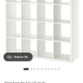 ikea 16 shelving unit bookcase Image 3