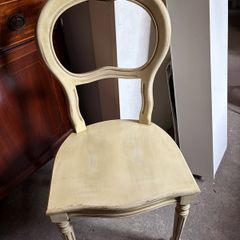 Solid wood chair