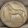 Ireland 1966 Half Crown Beautiful Uncirculated Lustrous Image 2