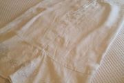 Soya Cream Skirt with Peplum Hem - Size 12