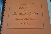 Vatican II and The Great Apostacy Papers and Short Stories