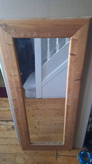 Wooden Frame Mirror