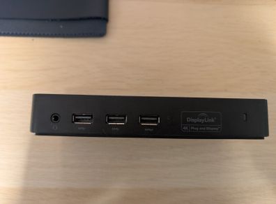 Dell USB 3.0 Docking Station with Power Adapter & USB Cable
