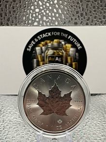 1oz Fine 9999 Silver Bullion Maple 2026 Coin.