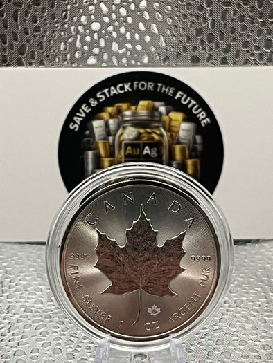 1oz Fine 9999 Silver Bullion Maple 2026 Coin.