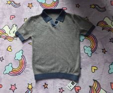 2-3years, With Tags Knitted Polo Top