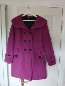 Winter purple coat size 12