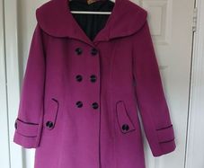 Winter purple coat size 12
