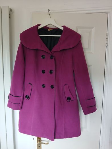 Winter purple coat size 12