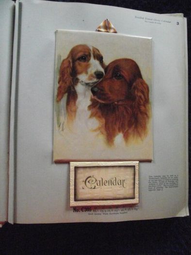 1936 Greeting card and Calendar sample book - The Royal Art Private Christmas Greeting Cards