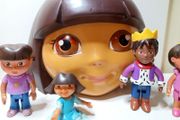 Dora the Explorer Wall Light and Figures