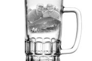 Personalised Premium Quality Glass Beer Pint Mugs