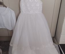 Holy communion dress with accessories